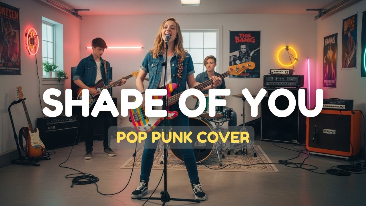 Shape of You – Ed Sheeran | Pop Punk Cover (Garage Punk Revival)