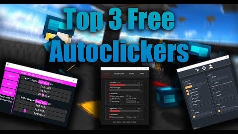 🔥Top 3 BEST, FREE, UNDETECTABLE Minecraft AutoClickers [✅ Lunar Client, Badlion, Forge]