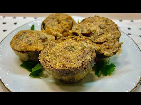 CARCIOFI AMMUDDICATI ALLA SICILIANA IN PADELLA SUPER TENERI E DELIZIOSI -CARCIOFI RIPIENI BUONISSIMI