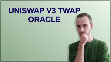 Ethereum: Uniswap v3 TWAP oracle
