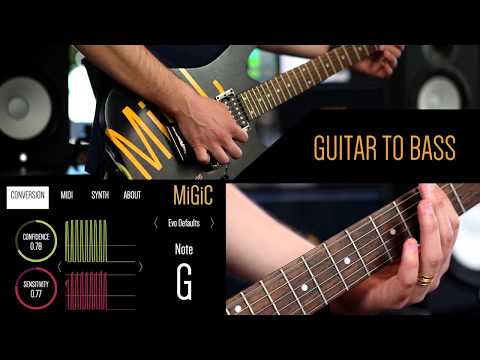 MiGiC - NOW POLYPHONIC | Real-time guitar to MIDI with just software