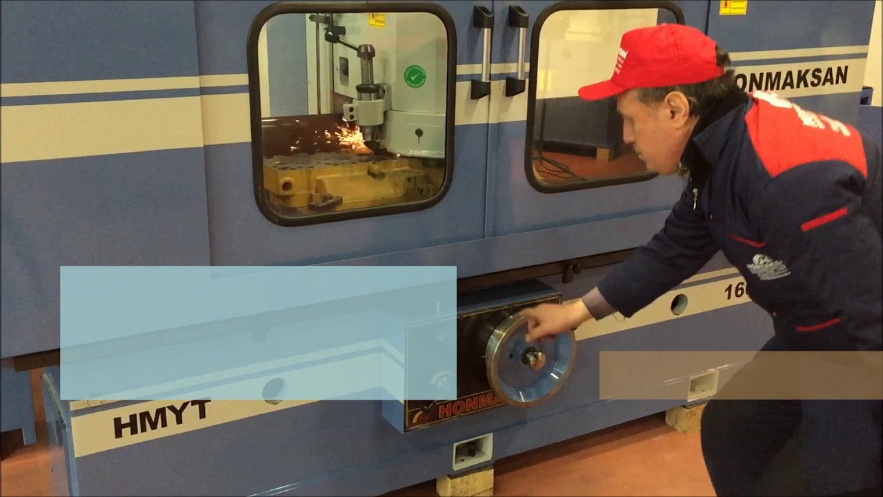 HONMAKSAN  -  HMYT 1600  Surface Grinding Machine - rectificadora de superficie- rectifieuse plane-