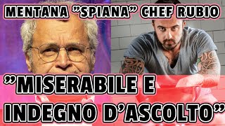 DICHIARAZIONI SHOCK! Mentana ASFALTA Chef RUBIO #enricomentana #chefrubio #la7 #ceciliasala