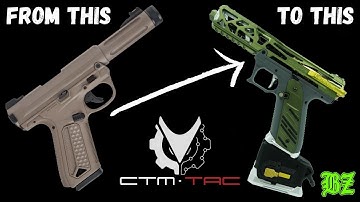 Building a Custom Action Army AAP-01 HPA Airsoft Pistol (Dr Doom CTM Tac Edition)