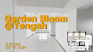 Garden Bloom @ Tengah 4 Room, Est 91 SQM - Virtual Tour