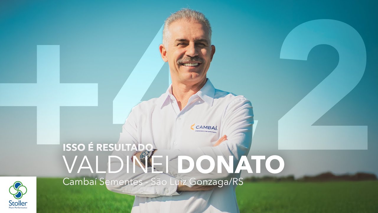 Como Valdinei aumentou a produtividade agrícola com Stoller?