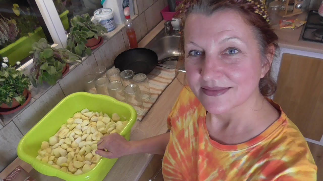 ZPRACOVÁNÍ JABLEK - zavařená jablka + JABLEČNÝ DŽEM