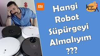 Hangi Robot Süpürgeyi Almalıyım ? Tüm Xiaomi Robot Süpürgelerin Detaylı İncelemesi ve Kıyaslaması !