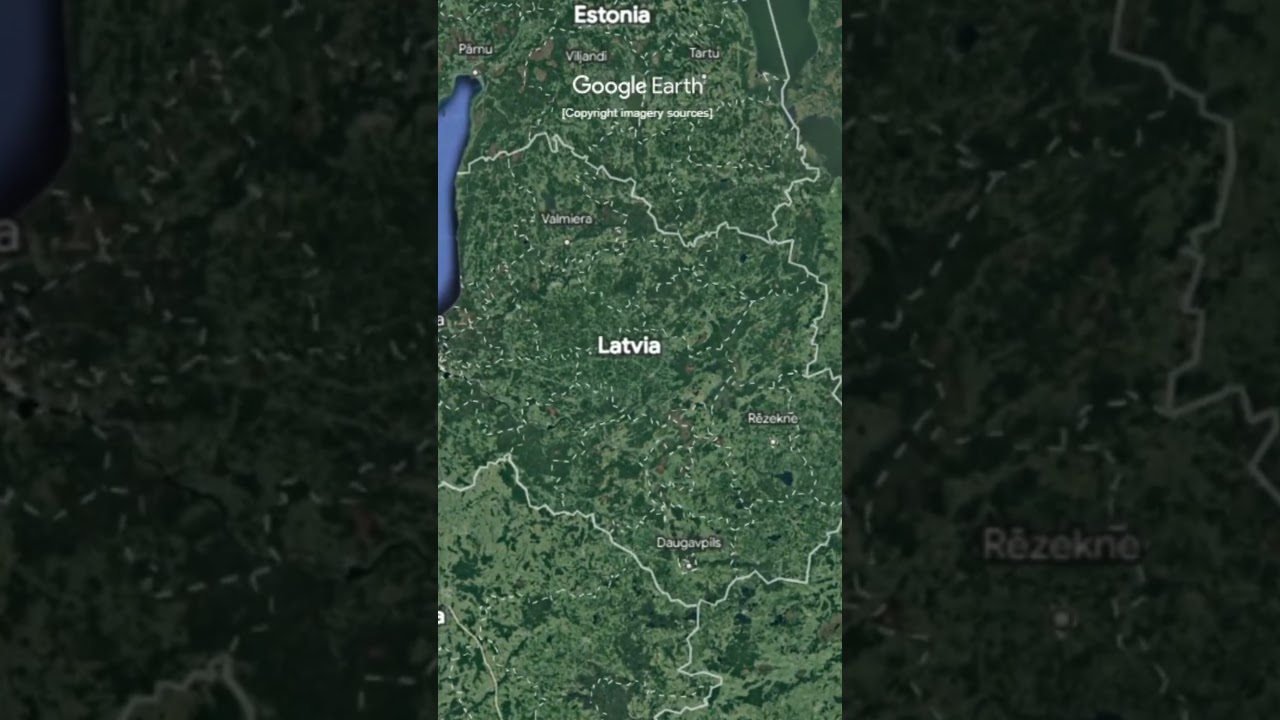 "Latvia 🌍 Aerial Expedition: Mega Zoom Across 400km! 