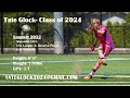 Tate glock class of 2024 highlight goalkeeper club united pdx ecnl