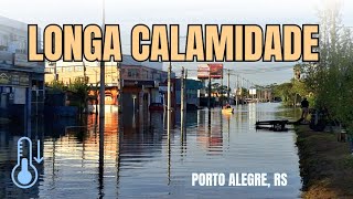 Áreas inundadas pelo Rio Gravataí em Porto Alegre demoram para baixar a água - 15/05/2024