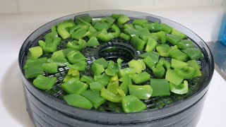 How to Dehydrate Bell Peppers