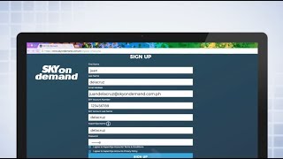 How To Register On Sky On Demand Desktop