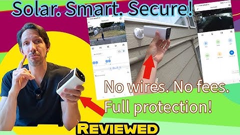2K Solar Security Camera Review 🔐🌞 | Wireless, Smart, & Always Powered! (S1 Model Test) AOQEE