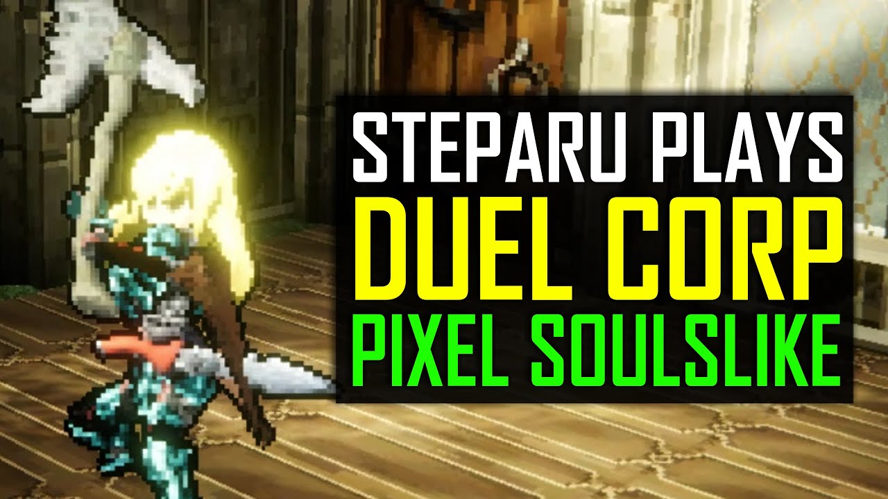 Pixel Soulslike Duel Corp Gameplay Coop and PvP Arena