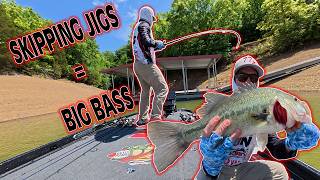 BIG BASS on Jigs Douglas Lake bass tourney day Two