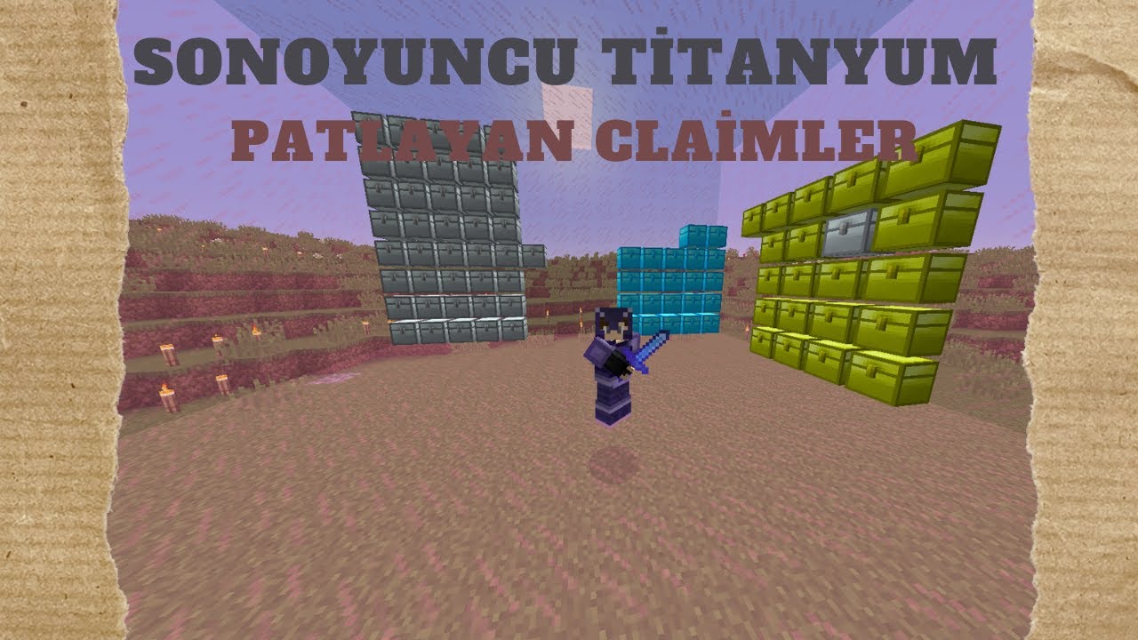 Patlayan Spawnerli Dolu Claimler SonOyuncu Titanyum