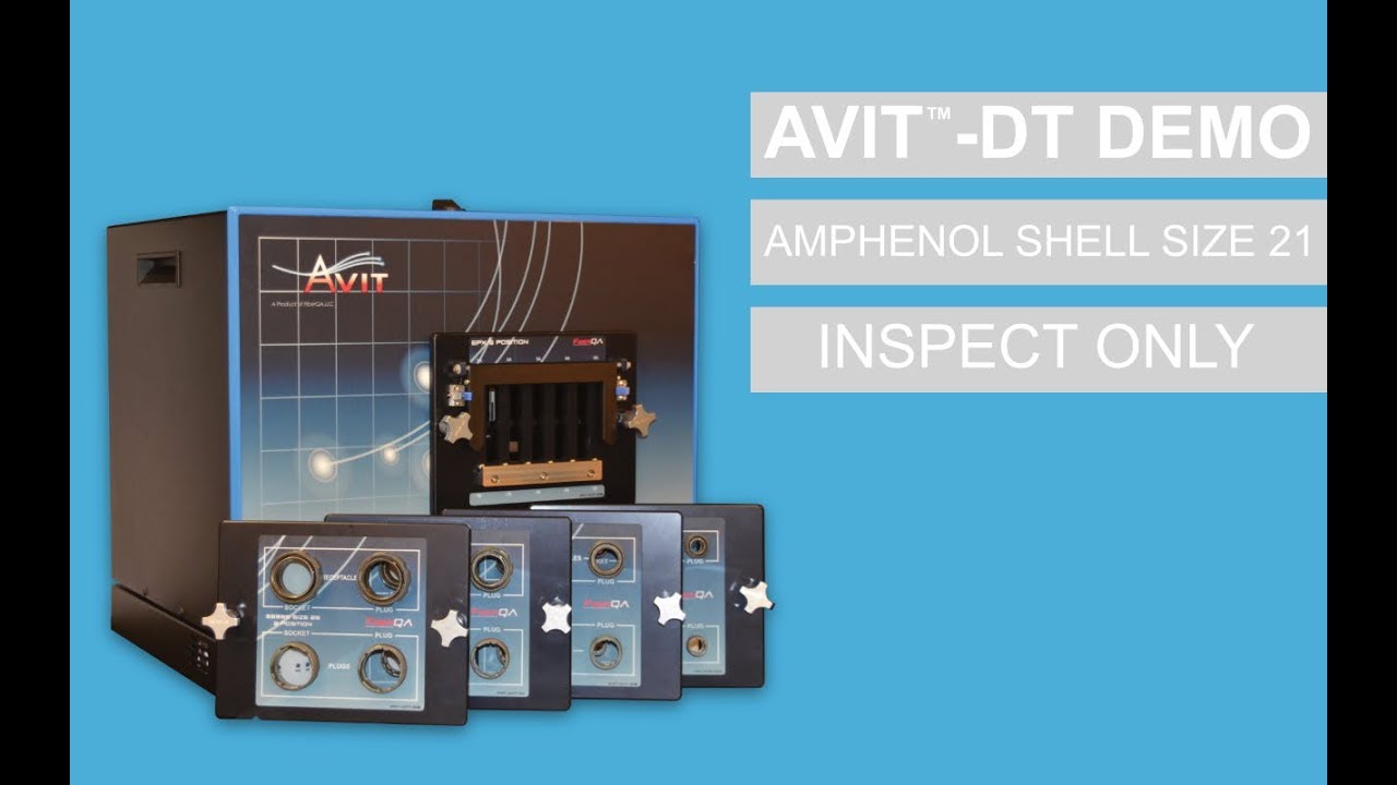 Fiber Optic End Face Inspection Automated Amphenol Mil Circular