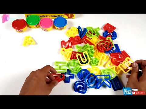 Learn Alphabet with Fun Doh Part 1