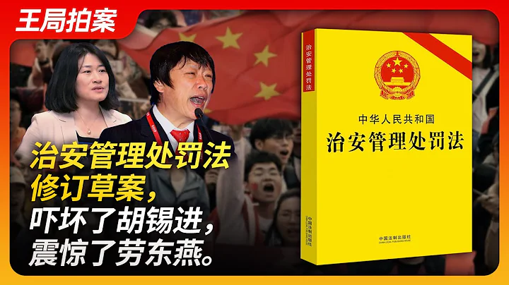 治安管理處罰法修訂草案，嚇壞了胡錫進，震驚了勞東燕。｜警察｜尋釁滋事｜口袋罪｜辱華｜治安管理處罰法｜胡錫進｜勞東燕｜極權政治｜服從性測試｜20230908王局拍案 - 天天要聞