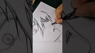 INKING TUTORIAL ISAGI AND RIN #isagi #rin #bluelock #drawing #tutorial #inking