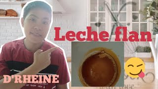 how to make a simple of leche flan dessert, panlasang pinoy, 