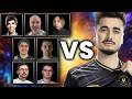 Seven DOTA2 immortal streamers face Hera - world's number one Age of Empires 2 player