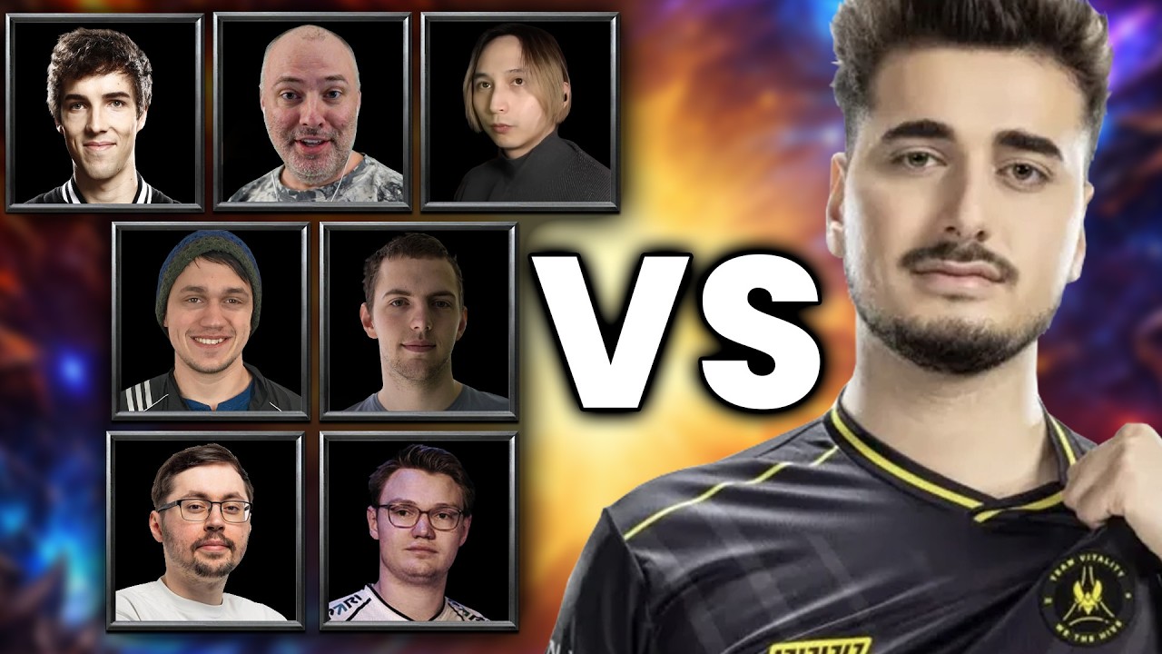 Seven DOTA2 immortal streamers face Hera - world's number one Age of Empires 2 player