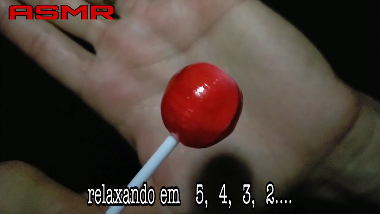 ASMR 🍭LOLLIPOP (chupando pirulito)