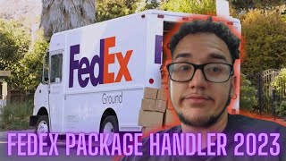 Working As A FedEx Package Handler 2023(PAY, BENEFITS, WORK LOAD)