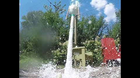Baking Soda and Vinegar Rocket Launch
