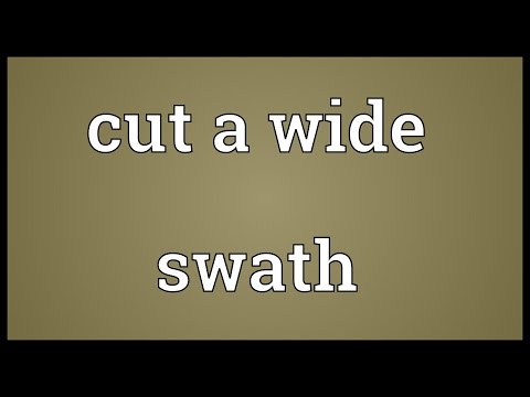 Cut a wide
