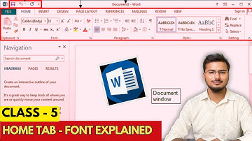 MS Word 2013 Home Tab Font| Complete MS Word Tutorial: Learn Microsoft Word Step by Step #4