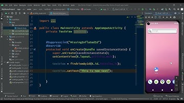 TextView android studio tutorial - 03