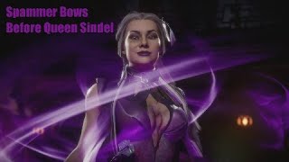 The Queen Of Edenia Takes Down Spammer - Mortal Kombat 11 Kombat League Sindel Gameplay