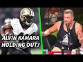 Pat McAfee Reacts To Alvin Kamara Holding Out From Saints Practice