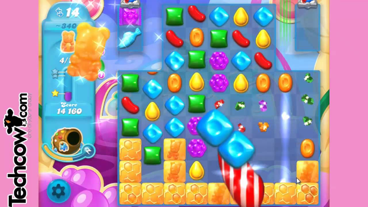 Candy Crush Soda Saga Level 340 - YouTube