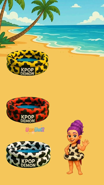 Rumi need Swimming pool to Refresh her body 🏊 🥵 #cartoon #rumi #kpopdemonhunter