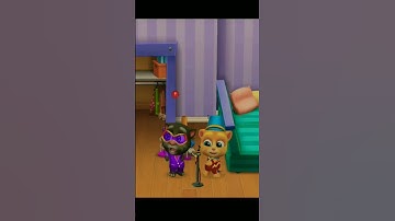 Thumbnail of My talking tom and ginger sing the song #viralshorts  #shorts #gaming