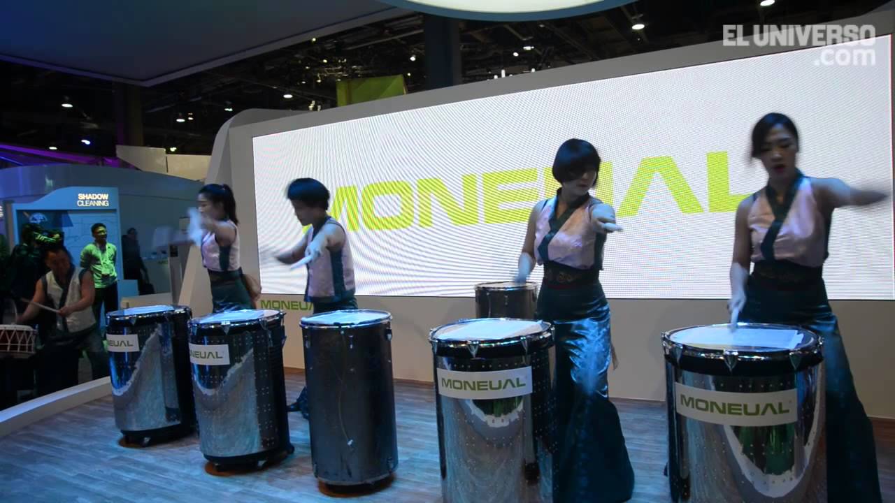Show de percusiones Moneual CES 2014