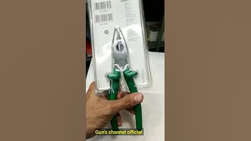 Combination Pliers Nicholson 7" - Made in Brazil