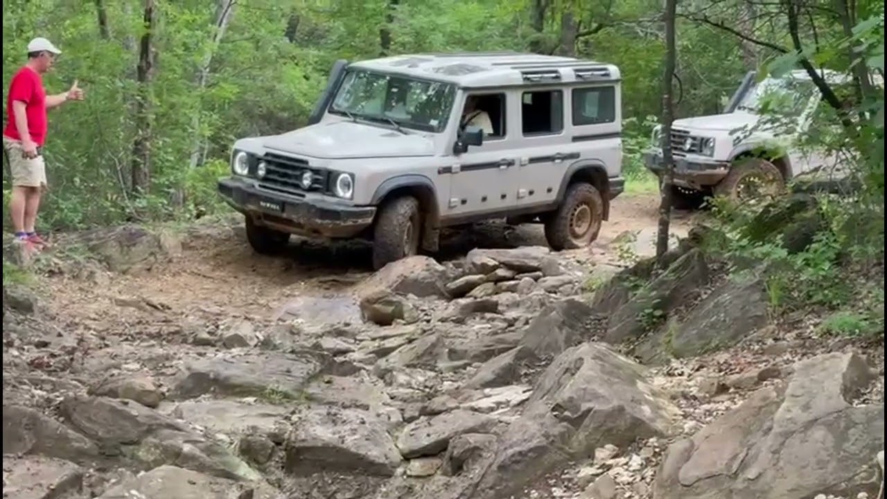 Ineos Grenadier 4x4 off-road day!