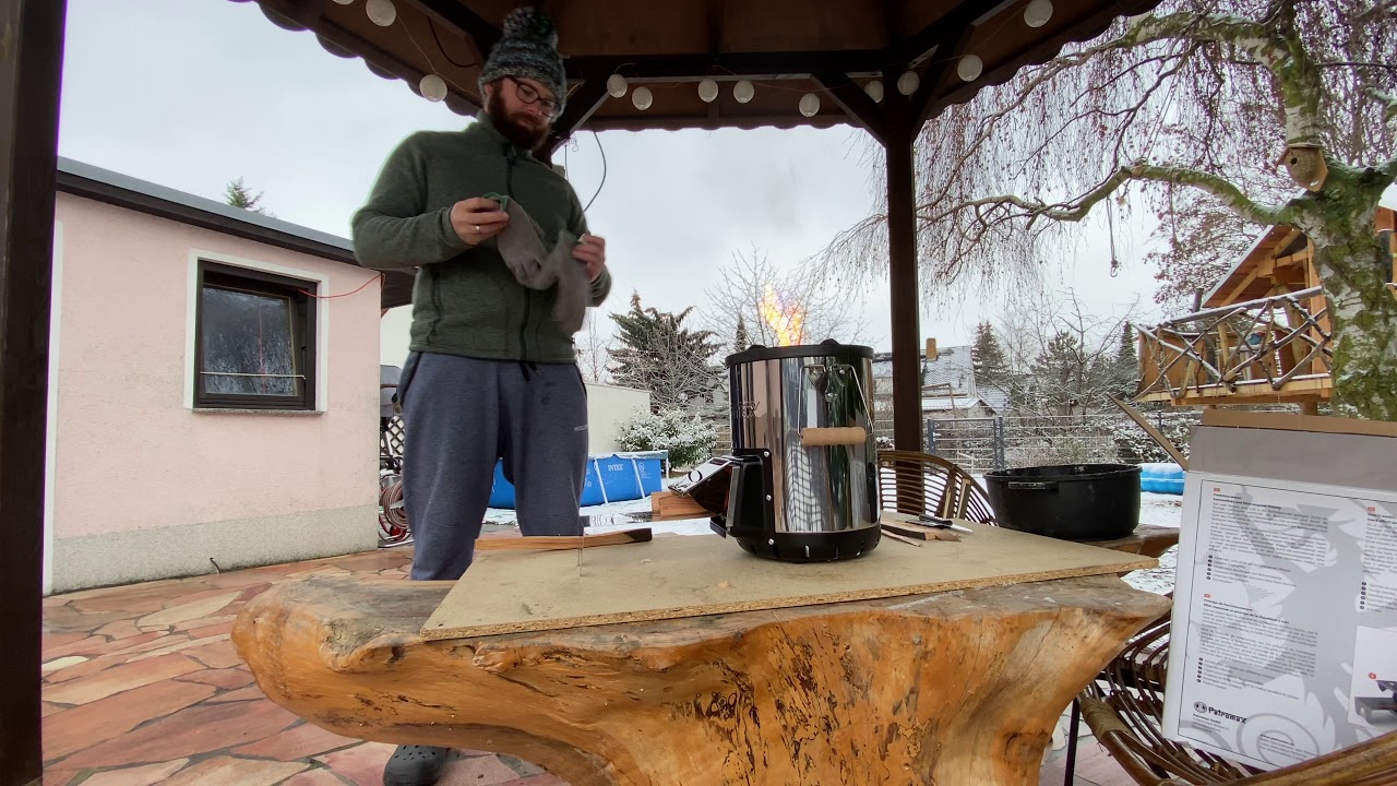 Raketenofen Petromax RF33 Test 4k