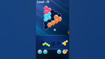 Block Hexa Puzzle Rookie Level 72 Walkthrough