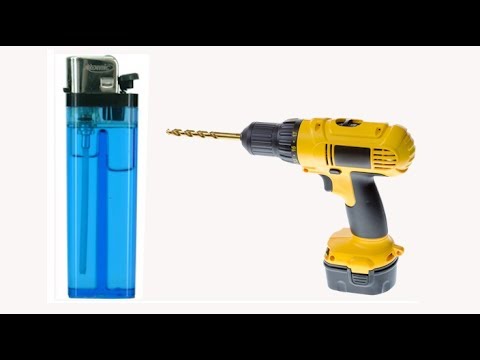 Drill a Hole in Propane Lighter?