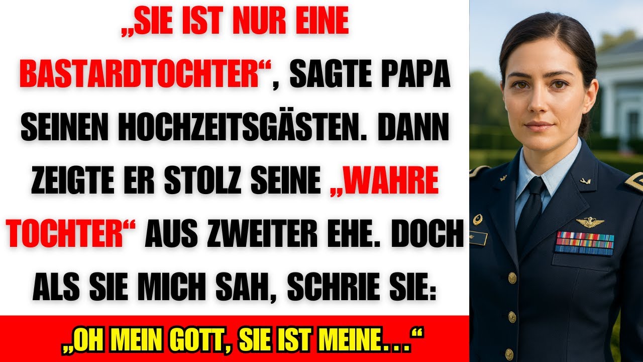 Mein Vater nannte mich „Fehler“ – bis seine neue Tochter erkannte, dass ich ihre Generalin war