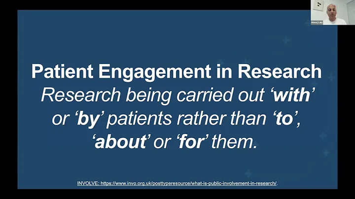 Building Patient Partner Skills in Pre-clinical and Clinical Research Webinar