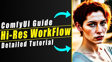 ComfyUI Hi-Res Fix Upscaling Workflow Explained in detail | ComfyUI Tutorial | Hi-Res Fix ComfUI