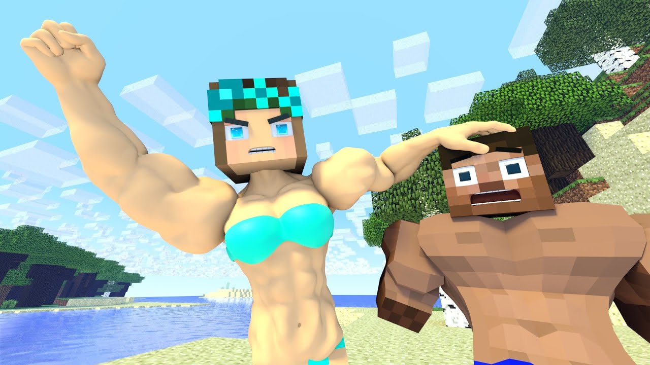 Best Love Story Unlucky Steve Minecraft Animation Life Of Steve 