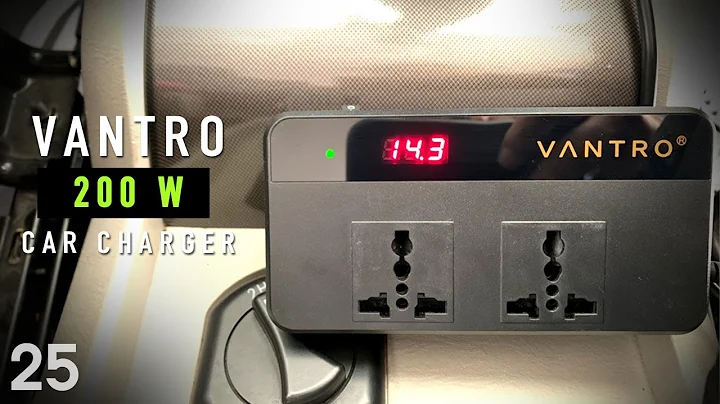 VANTRO 200W (12V) Power Inverter (2023) | Unboxing | Manual | Review | Ratings |